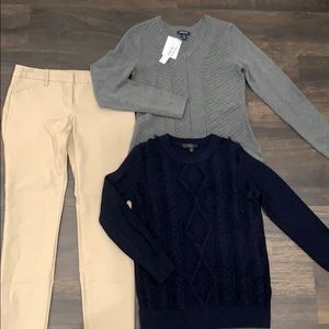 Business casual bundle jcrew, lands’ end, A Byer